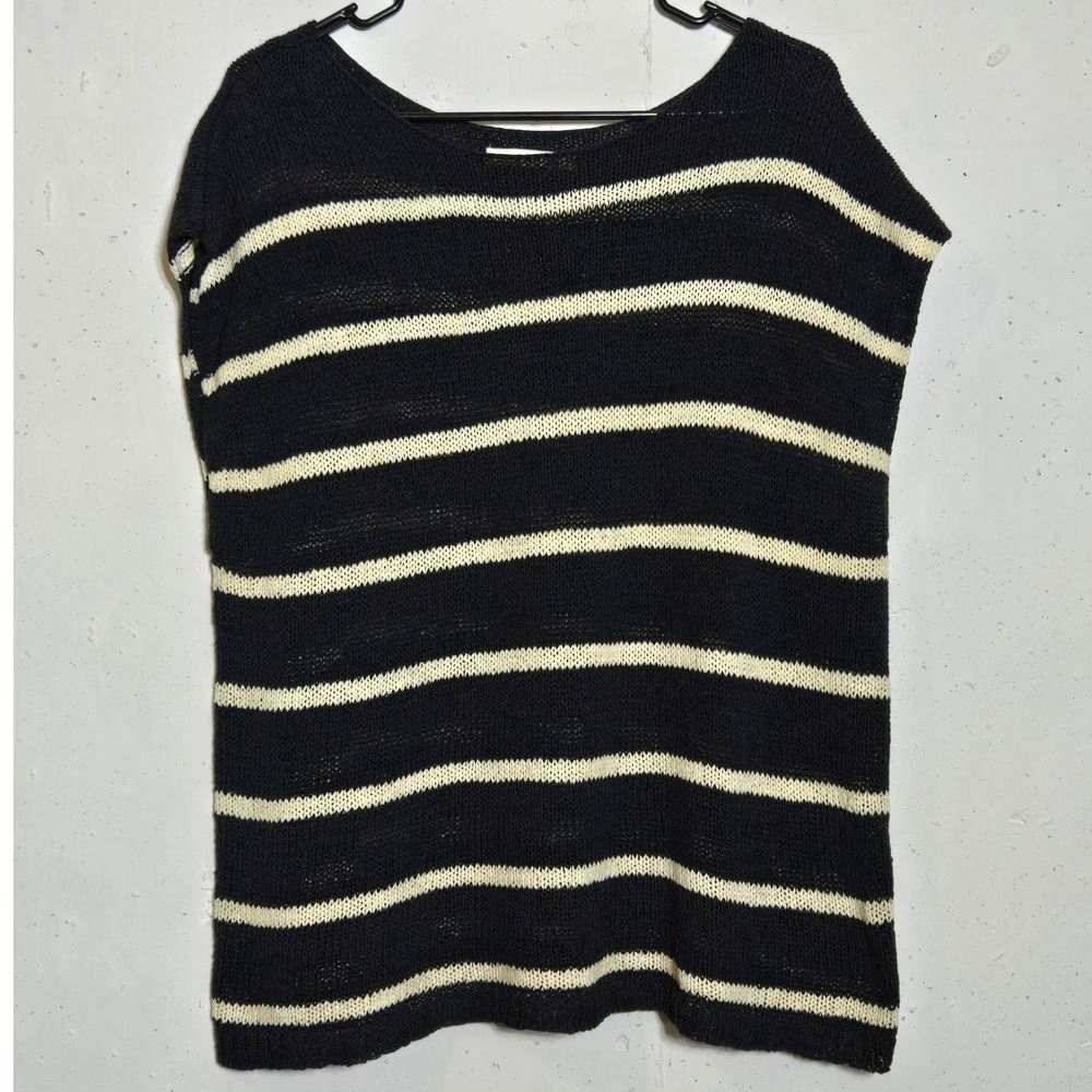 Old Navy Womens Chunky Knit Sleeveless Sweater XL Coastal Dark Academia Beach